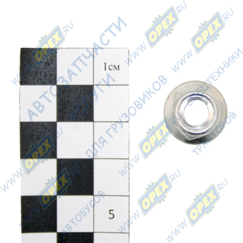 320/06008 Гайка 5/16" 24 UNF h=10 К=13 фланцевая крепления турбины JCB Spare Parts1